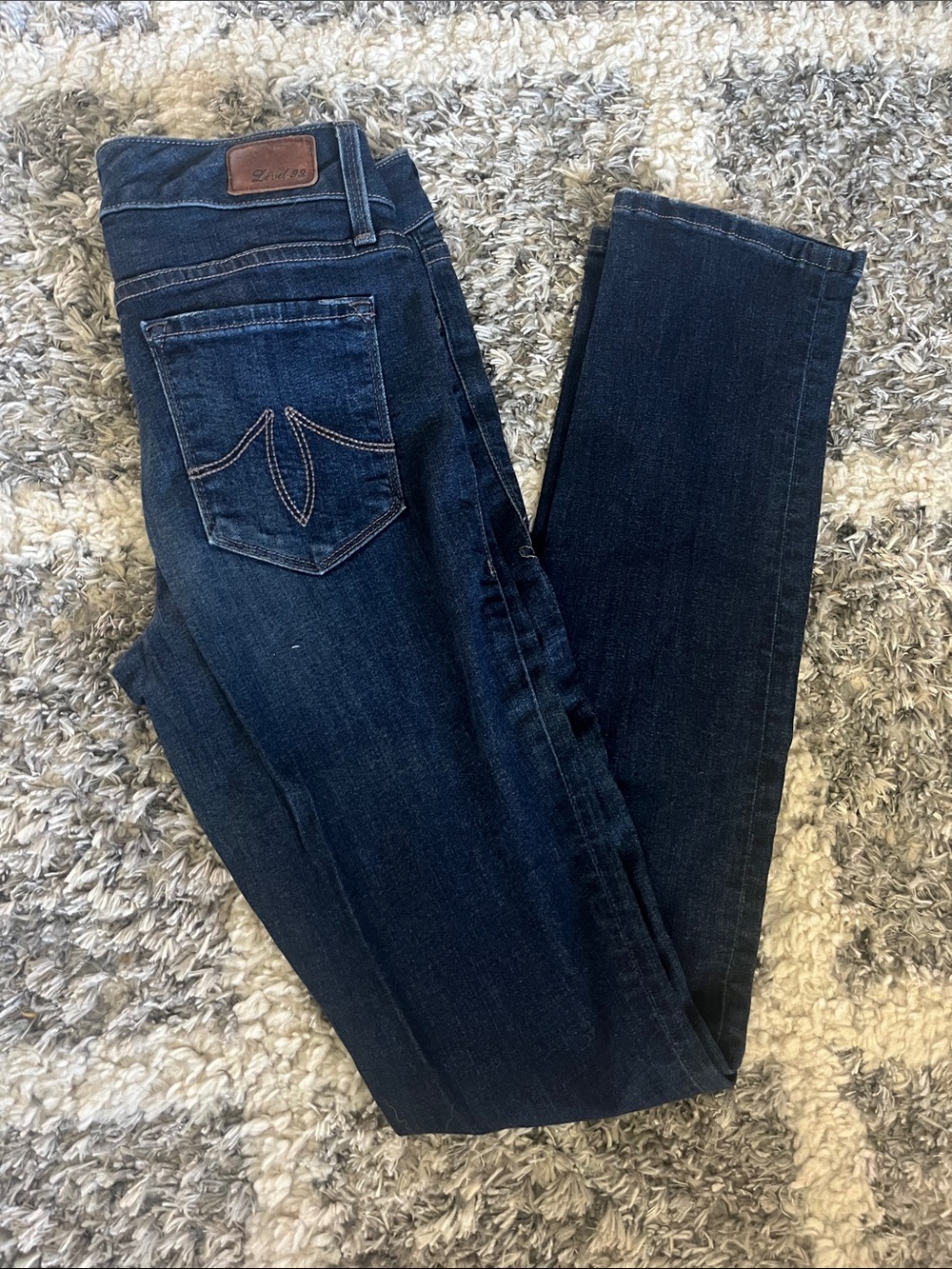 Level 99 Skinny Straight Jeans
